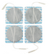 BODYMED ELECTRODES 2"X 2" SQUARE (4 Pack)