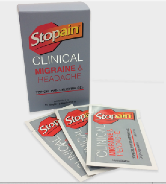 Stopain Clinical Migraine & Headache - Chiropractic Supplies